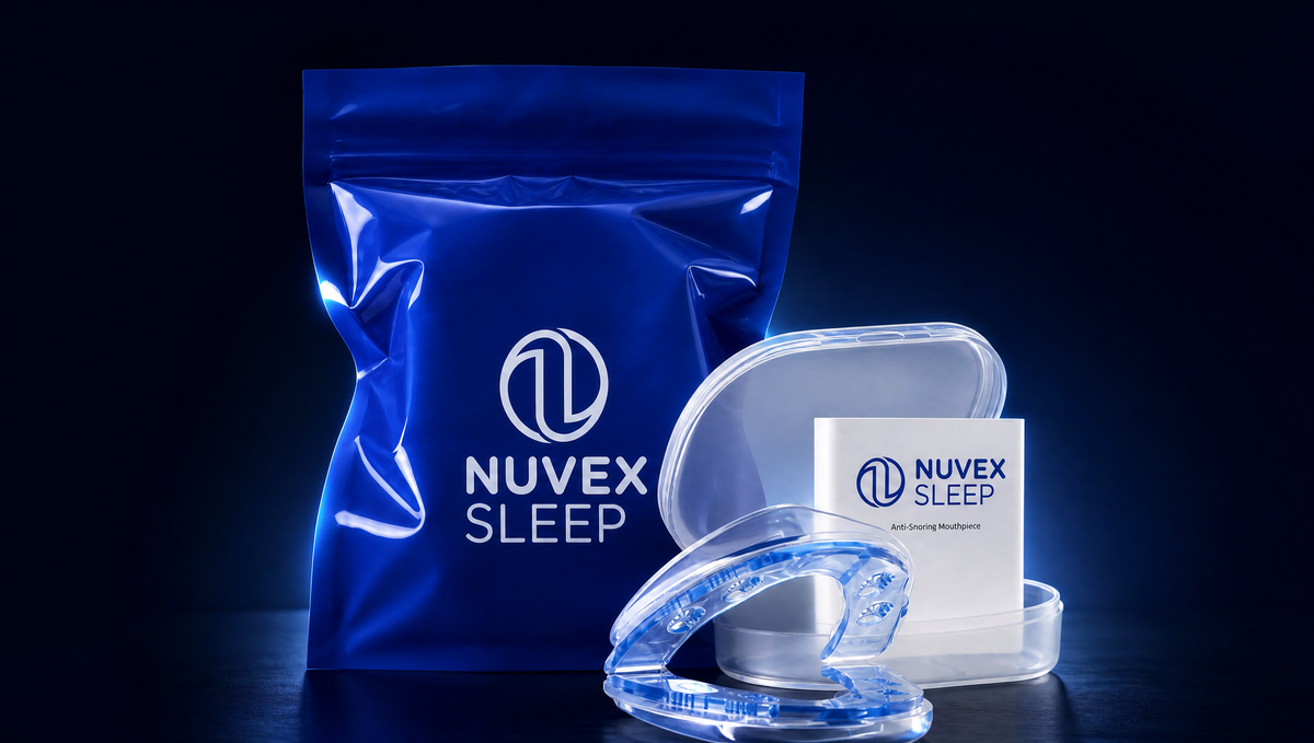 Nuvex Sleep Pro® Anti-Schnarch-Schiene mit Zubehör